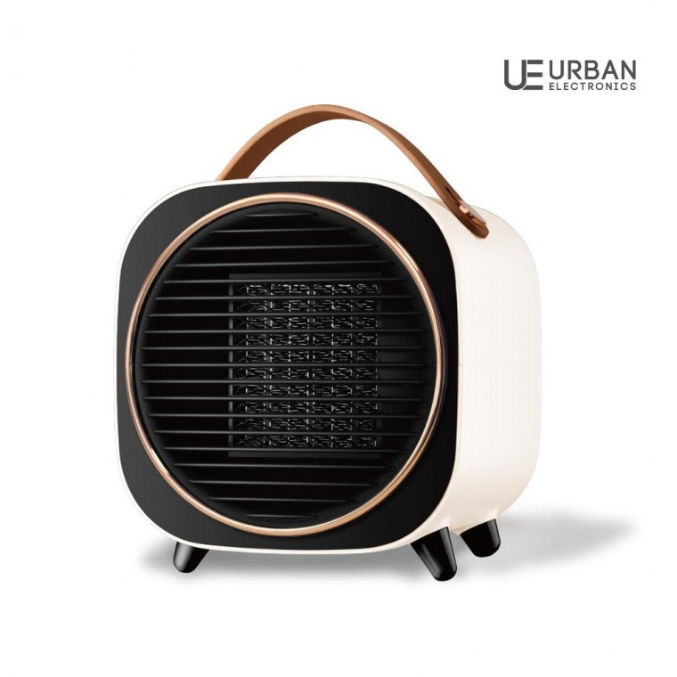 퍼펙트 미니 온풍히터 캠핑용 PTC 전기 온풍기 UEH-2081 아이보리 - 상품 이미지