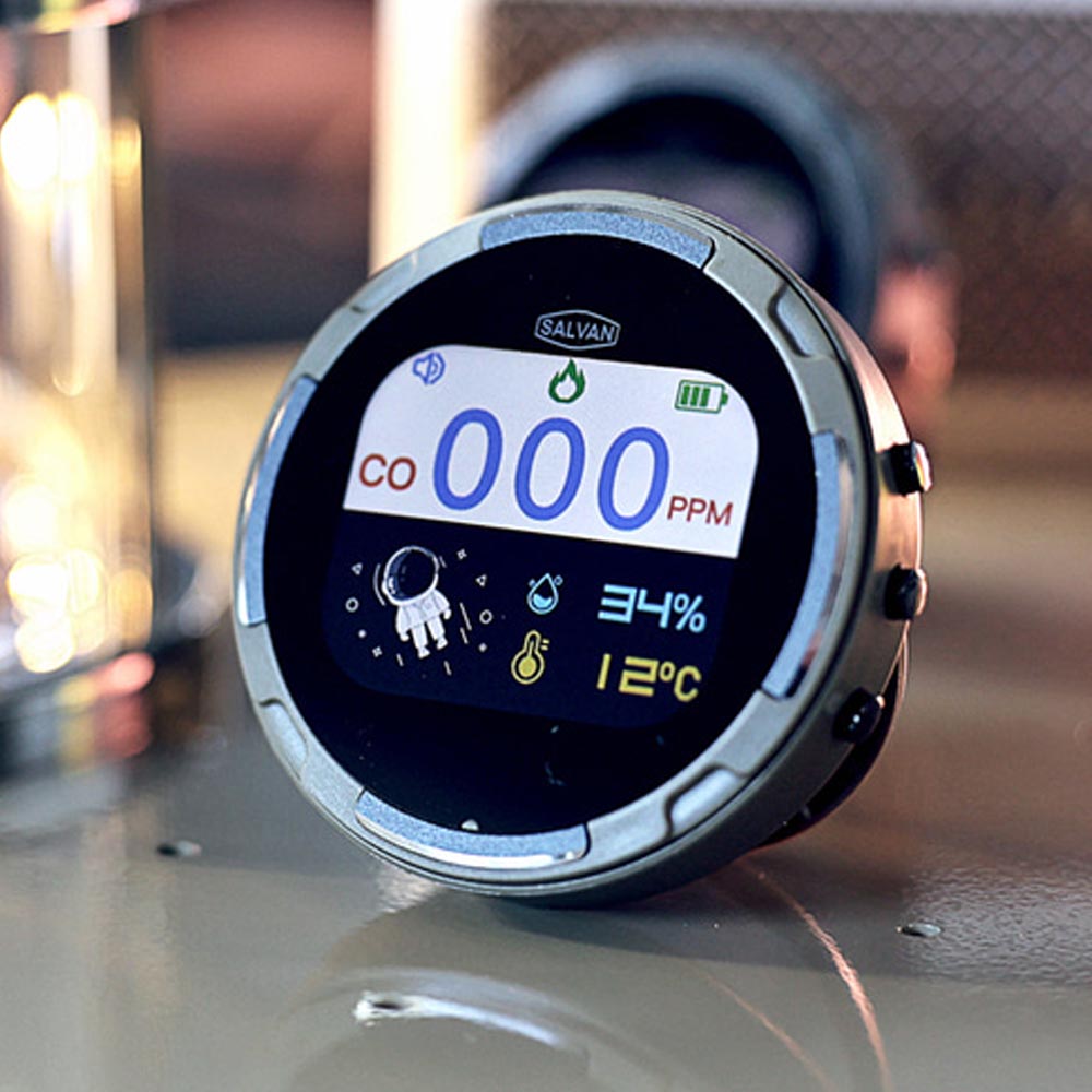 살반 일산화탄소 경보기 캠핑 가정용 CO 가스 누설 감지기