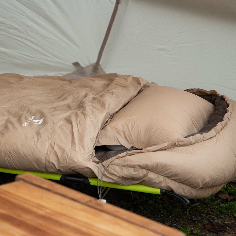 폴라리스 덕다운 800 침낭 그레이