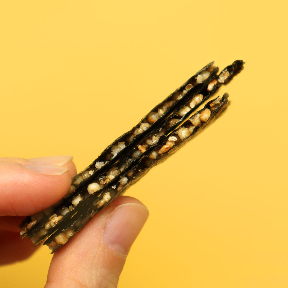 2+2제주 우도땅콩 김스낵 셰프의 현미김스낵 제주도기념품 술안주 저칼로리 간식 - 상세 이미지 5