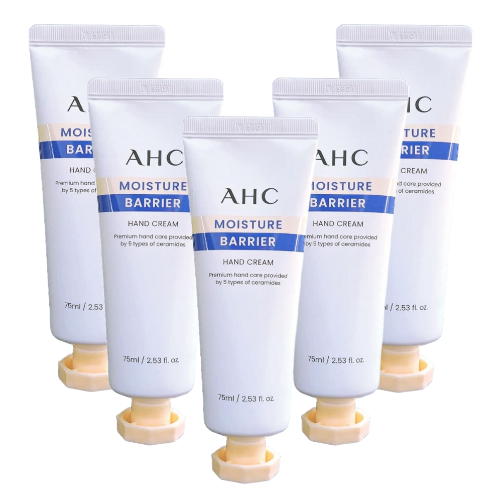 AHC 모이스처 베리어 핸드크림 75ml 5개 고보습 손 케어 - 메인 이미지