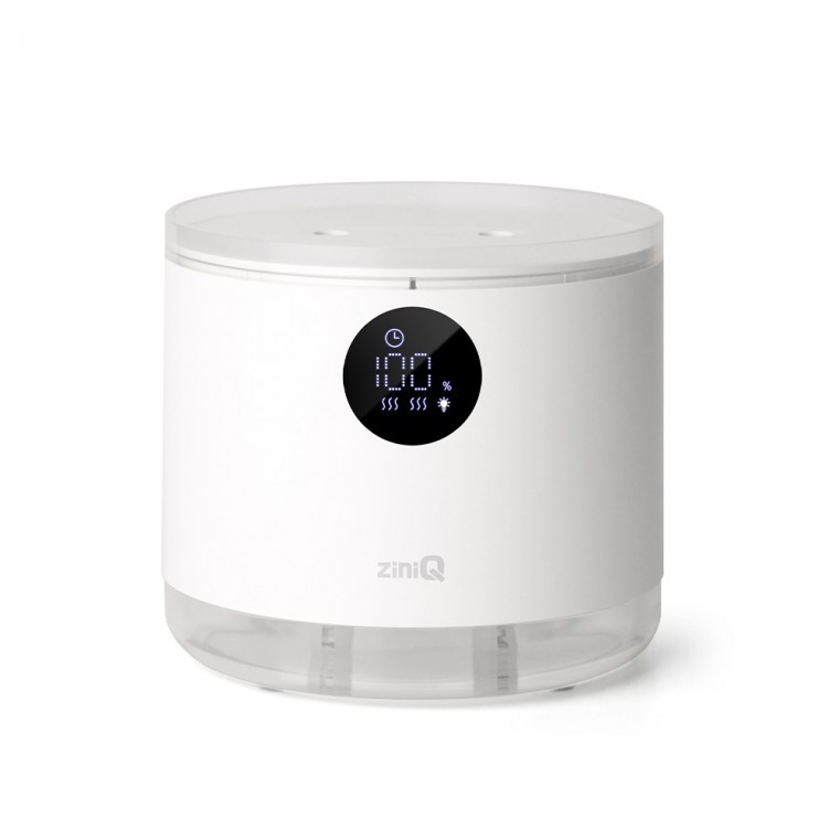 지니큐 무선 듀얼 탁상용 휴대용 무드등 가습기 화이트 ZQ-HX60 - 메인 이미지