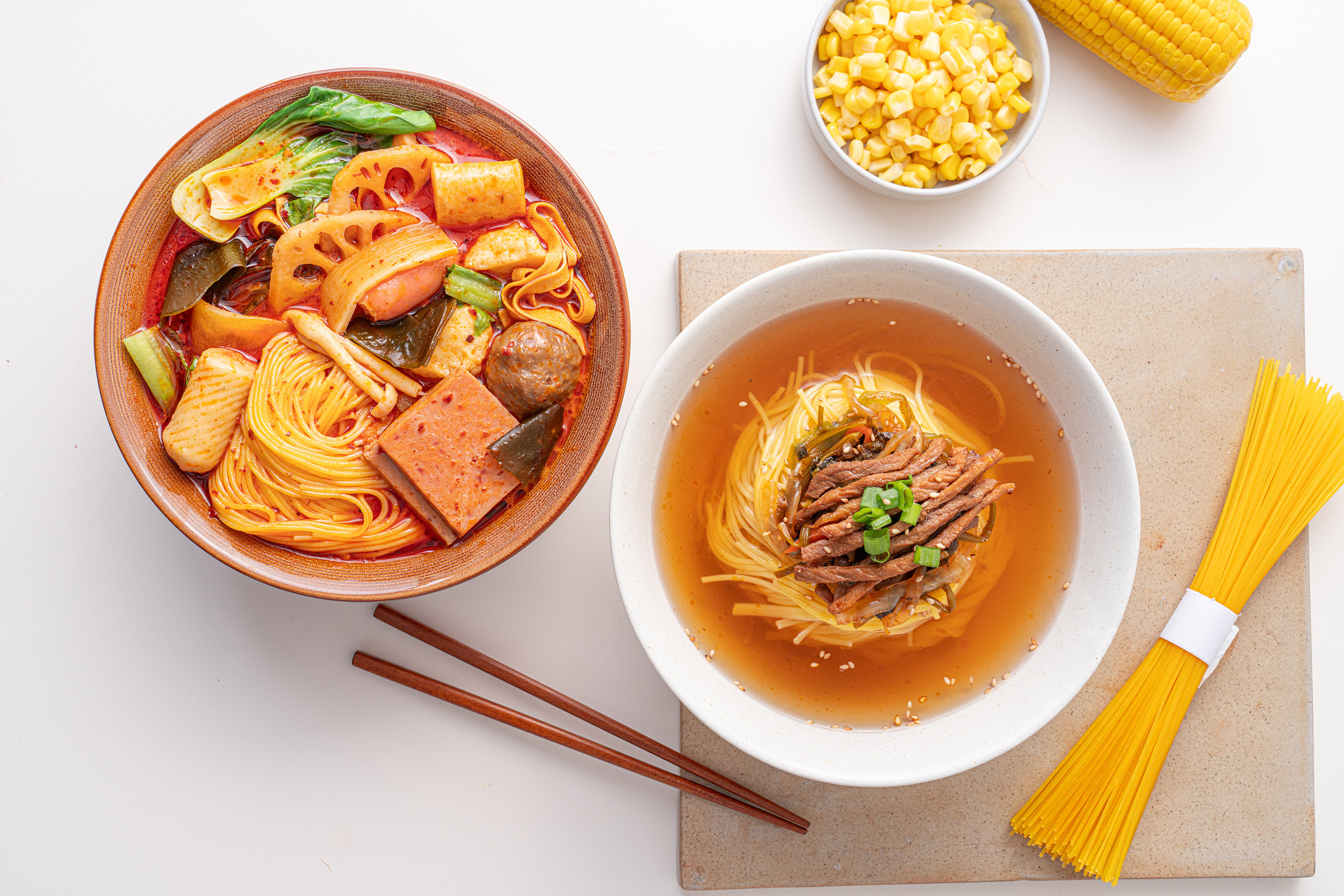 [순솔X하이디라오] 순솔가원 100% 옥수수국수 100g 5봉 X 하이디라오 마라탕 소스 110g - 상세 이미지 3
