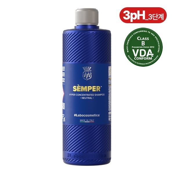 마프라 라보코스메티카 셈퍼 500ml 신형 고농축 중성 카 샴푸 - 상세 이미지 2