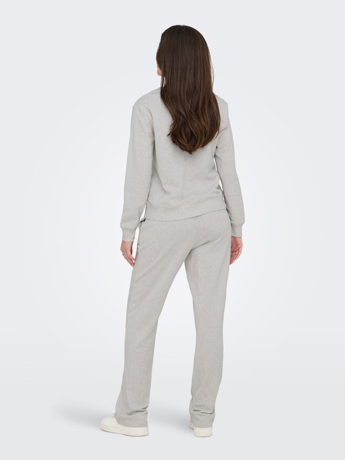 제이디와이 미니멀 라운드넥 소프트 스웨트셔츠 15353417_122_1214594 GREY / OATMEAL - 상세 이미지 2