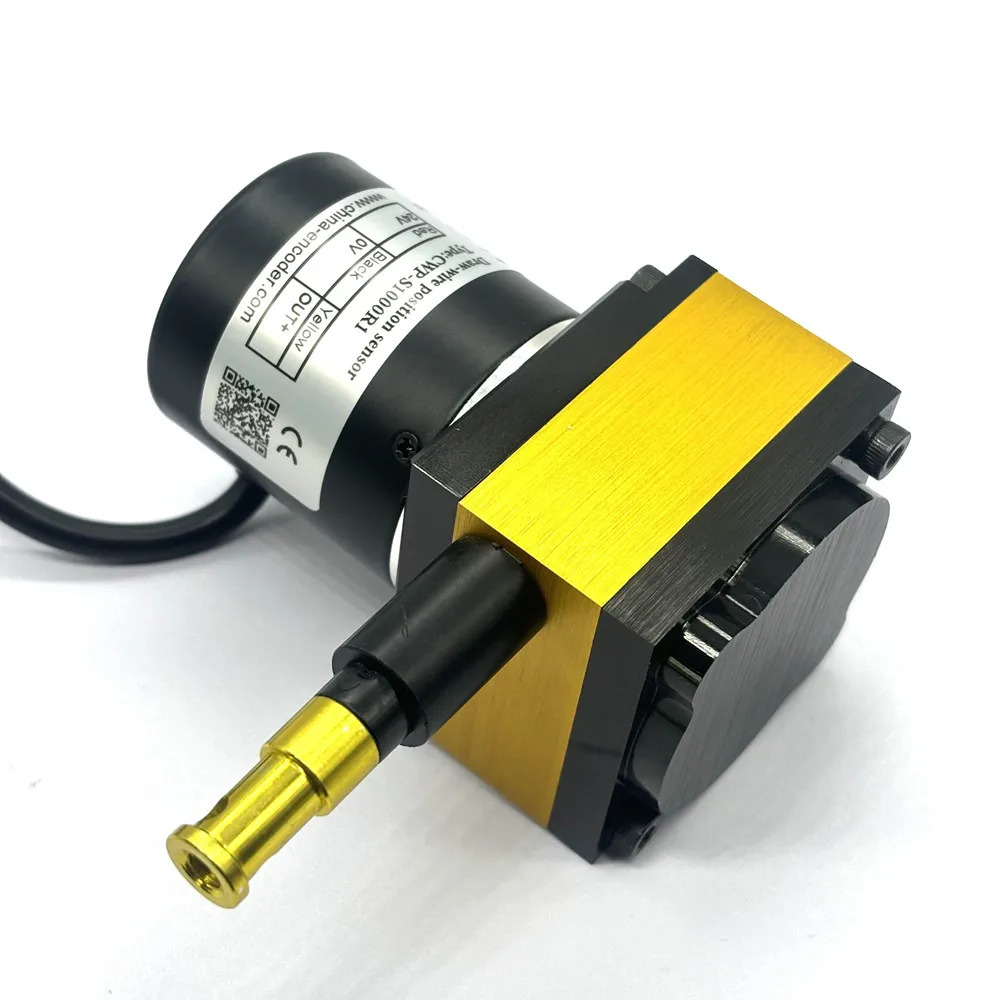 CALT CWP-S100R 100mm 범위 드로우 와이어 변위센서 0-10K