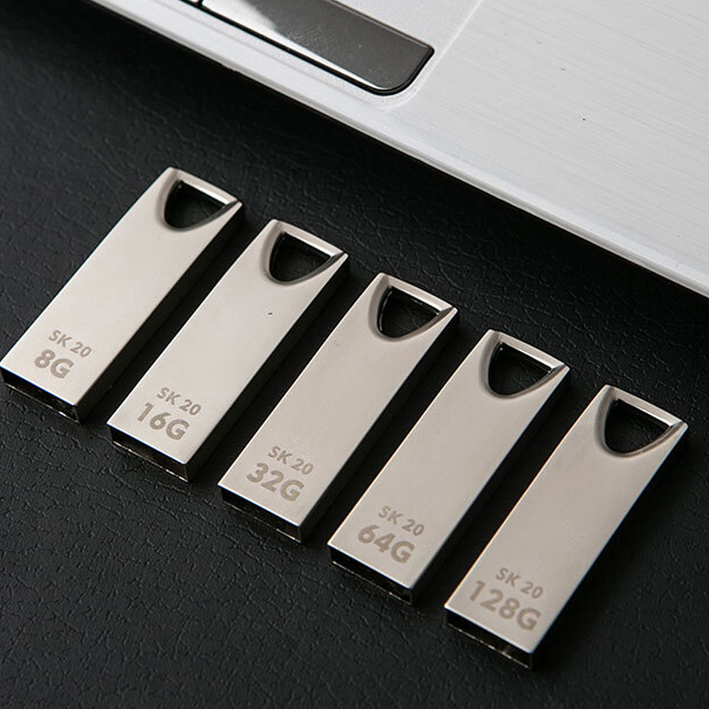 USB메모리 16GB 고리형 [무료인쇄] 메탈 외장 저장장치 행사 답례품 - 상세 이미지 2