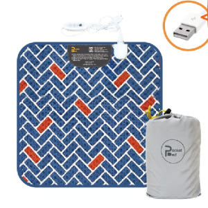 휴대용 전기요 캠핑 전기 장판 차박용 온열 발열 매트 여행용 차박 담요 ... 개봉기 | 실사용 후기 - 상품 이미지 2