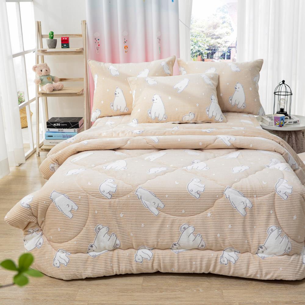 코지베어 착번극세사 이불베개세트 SS 3color