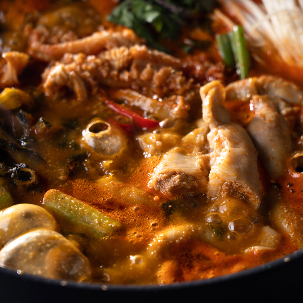 집에서먹자 곱창전골 곱이고운 푸짐한 간편조리 캠핑 시래기 소 곱창전골 1kg 상세 이미지 8