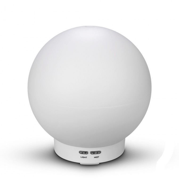 탁상용 무소음 가습기 미니 8색상 무드등 유선 아기용