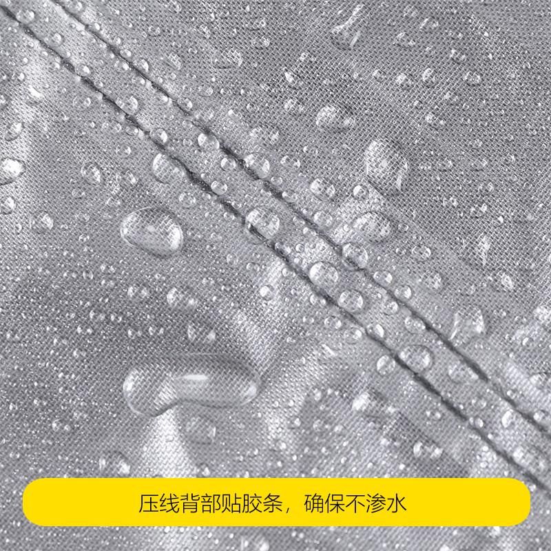 야외 원형 테이블용 대형 햇빛차단 식탁보 커버 블랙 직경 120x높이 75 cm - 상세 이미지 3