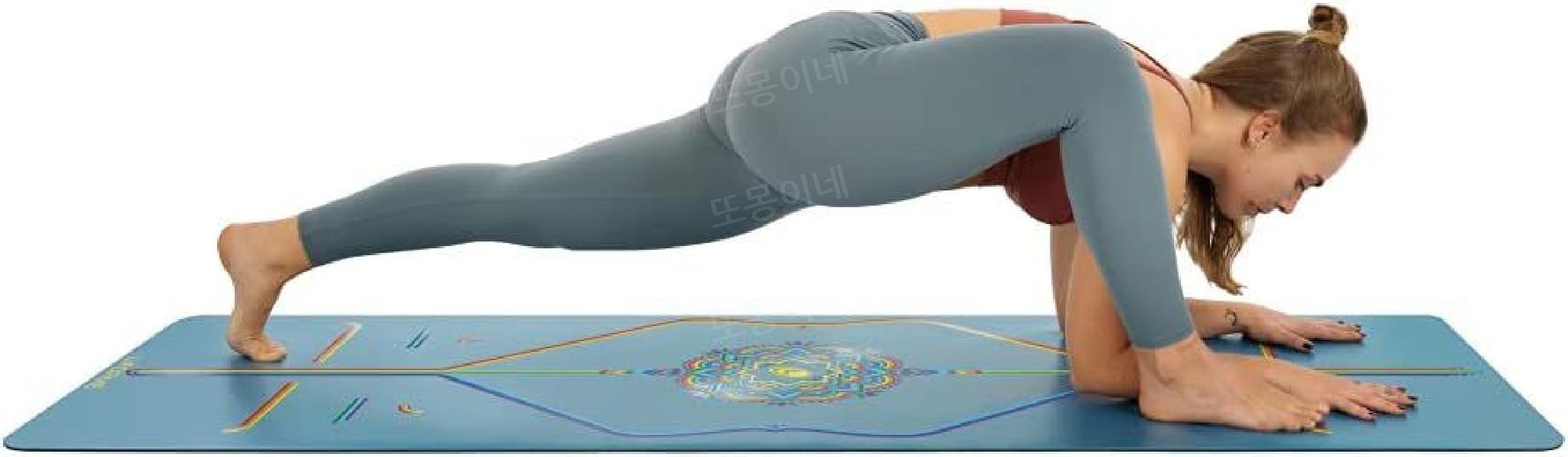 영국 정품 라이폼 천연고무 요가 매트 필라테스 Liforme 이미지 6