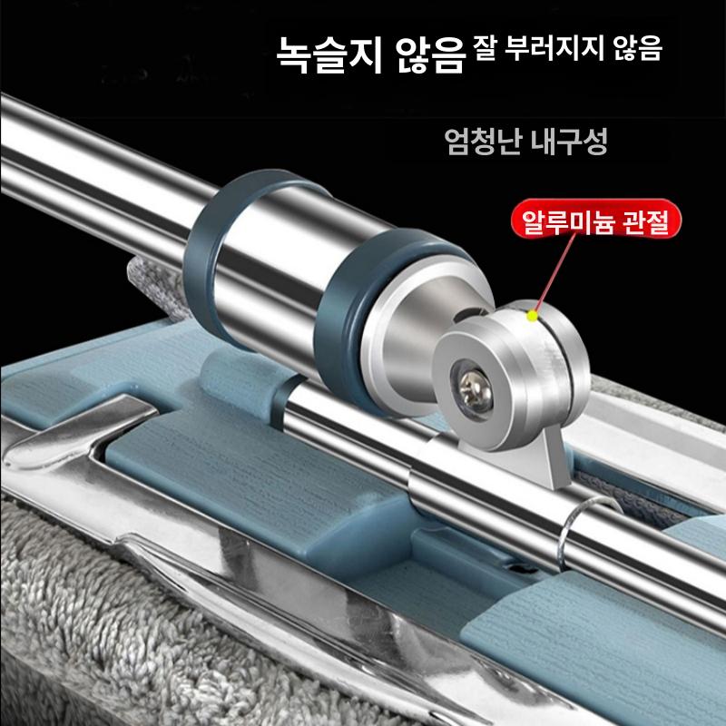 수건끼우는밀대 극세사걸레탈부착마대 실내바닥청소 - 상세 이미지 3