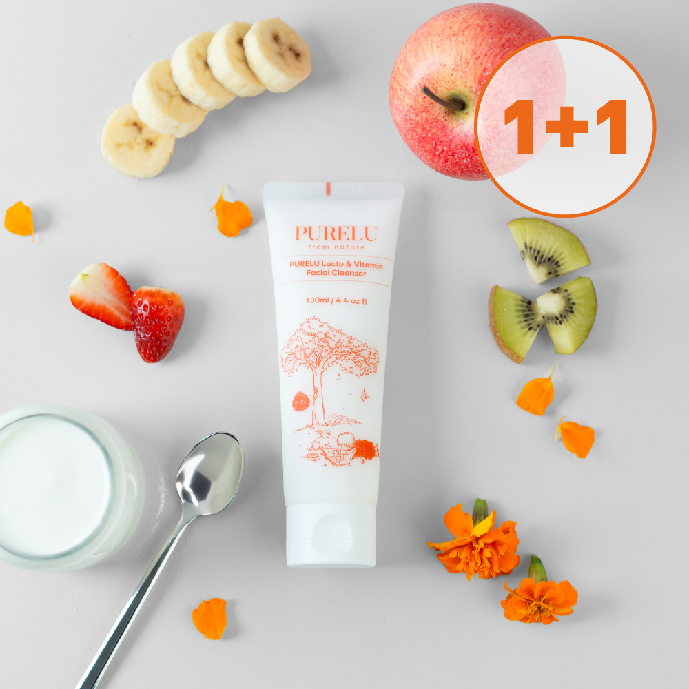 퓨어루 락토 비타민 키즈 폼클렌징 유기농 약산성 어린이 청소년 클렌징폼 130ml, 2개 - 상품 이미지