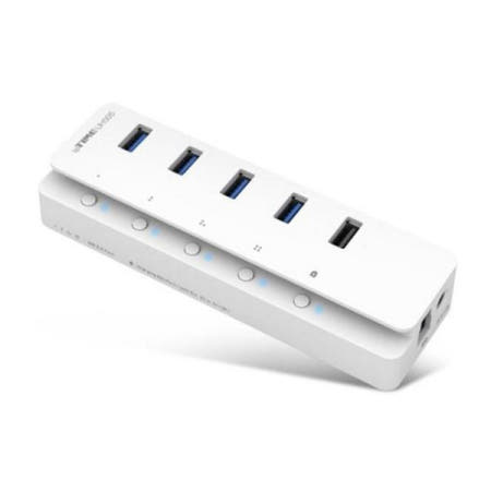 USB3.0 5포트 멀티허브 유전원 IPTIME UH505