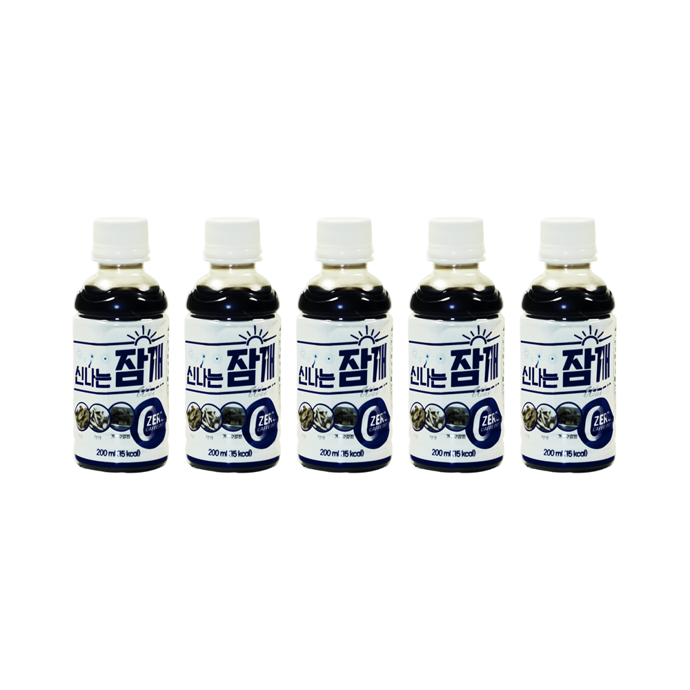 힘나힘바이오 신나는잠깨 200ml 5병 - 상품 이미지