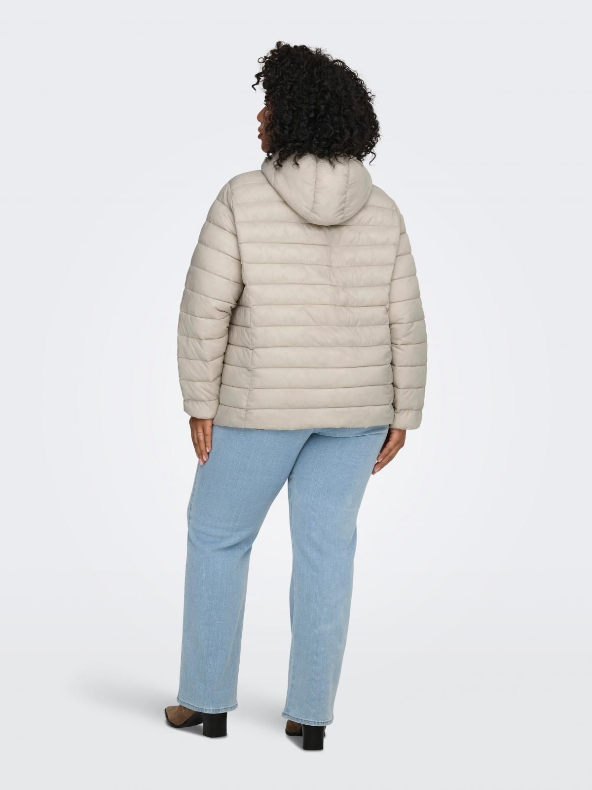 온리 프리미엄 라이트 후드 테크니컬 퀼팅 재킷 15366368_115 BEIGE / PUMICE STONE - 상세 이미지 3