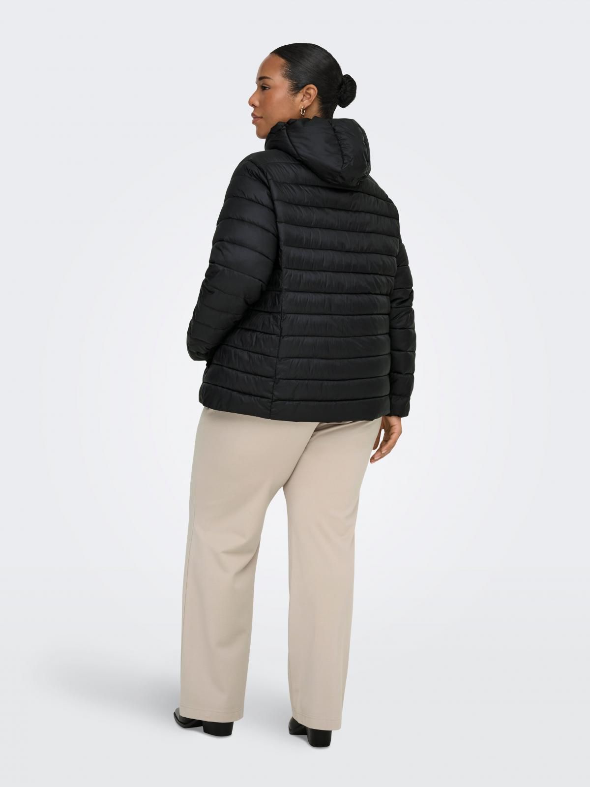 온리 테크니컬 경량 패딩 후드 집업 블랙 15366368_2161 BLACK / BLACK - 상세 이미지 3