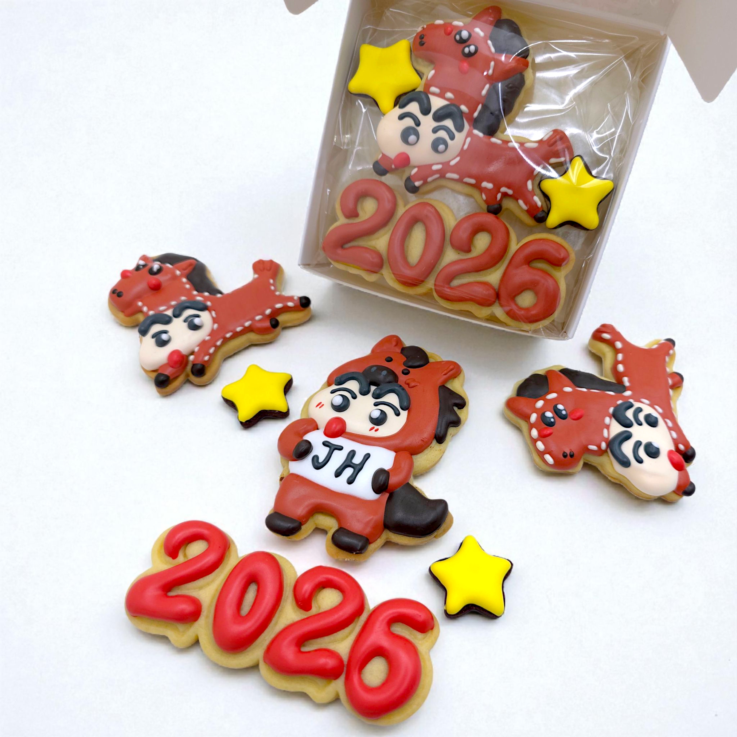 2026년 병오년 붉은말띠 새해 단체쿠키 말띠출산답례품 - 메인 이미지