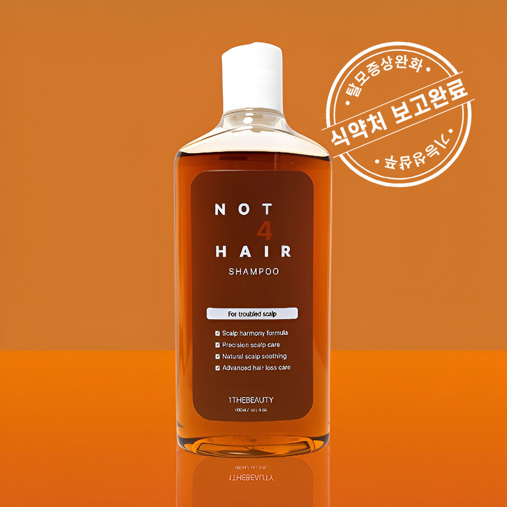 낫포헤어 No.1 탈모샴푸 두피트러블 집중케어 약산성 향료무첨가 무료배송 400ml, 2개 - 상세 이미지 3