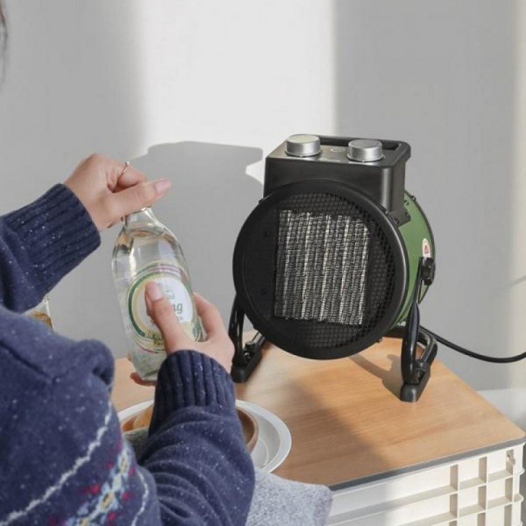 난방기 히터 캠핑용 전기난로 PTC 온풍기