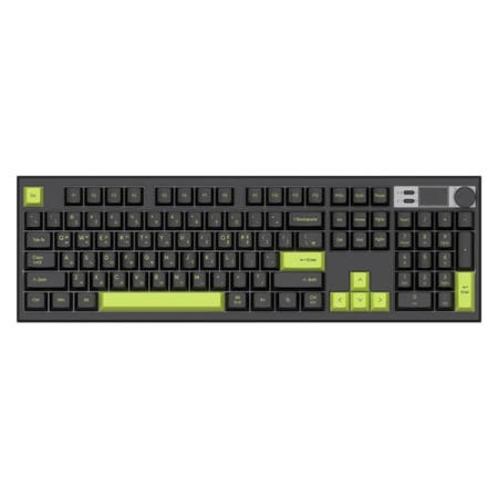 앱코 AS104 오피스네비게이터 유무선 기계식 네온블랙 (조약돌 슈팅스타축)