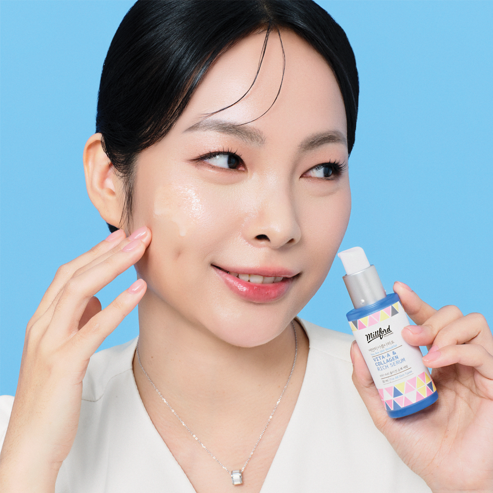밀포드 비타민A 콜라겐 저자극 수분 안티에이징 세럼 30ml - 상세 이미지 5