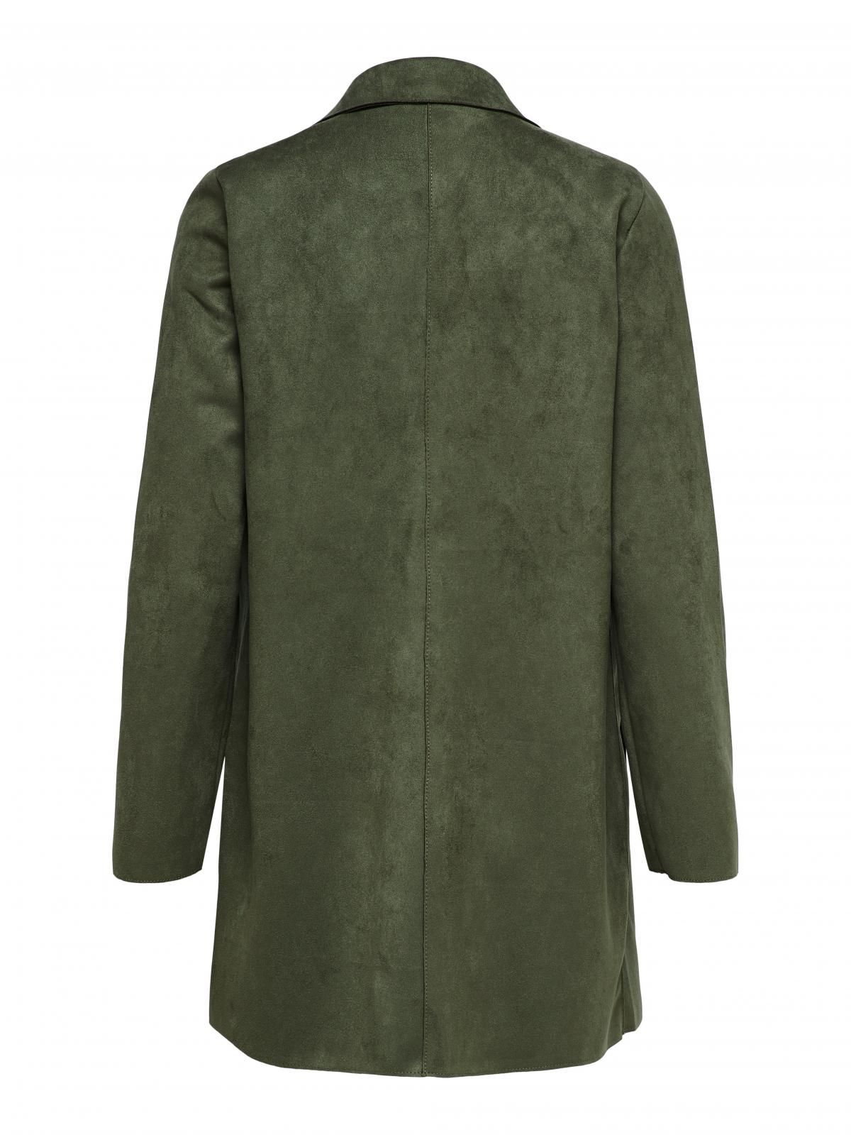 온리 테크니컬 오버핏 롱 코트 카키 15179864_4263 GREEN / KALAMATA - 상세 이미지 4