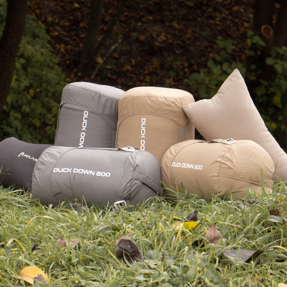 폴라리스 덕다운 800 침낭 그레이