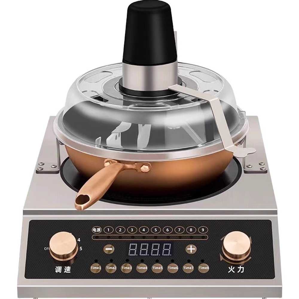 자동 볶음 기계 업소용 대용량 식당용 전기 조리기 3500W - 상세 이미지 2
