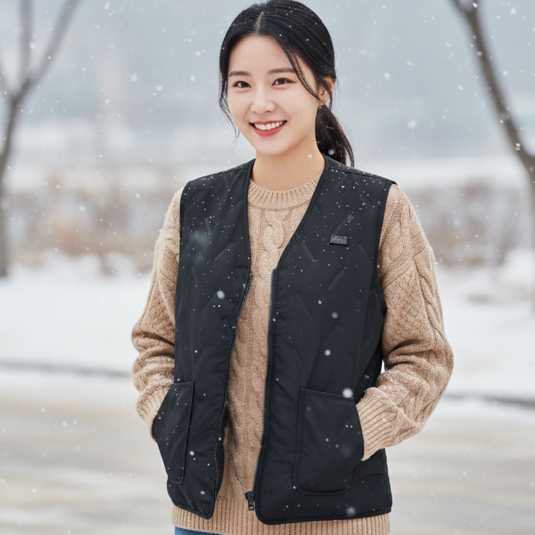 핫앤핫 발열조끼 열선 온열 골프 등산 USB 방한조끼 - 상품 이미지