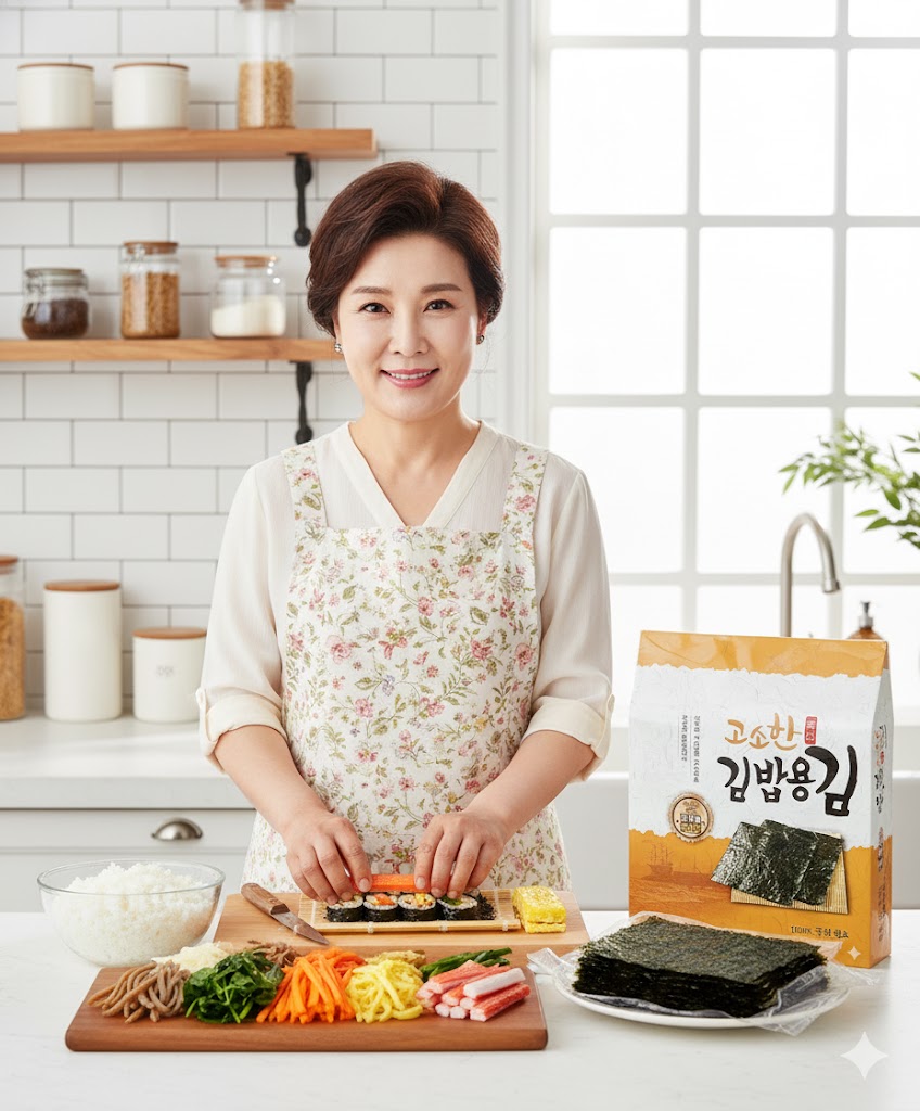 명식품본사 김밥김 100매 [대포장] 생김 화입 건조김 100개입, 1개 - 상세 이미지 3