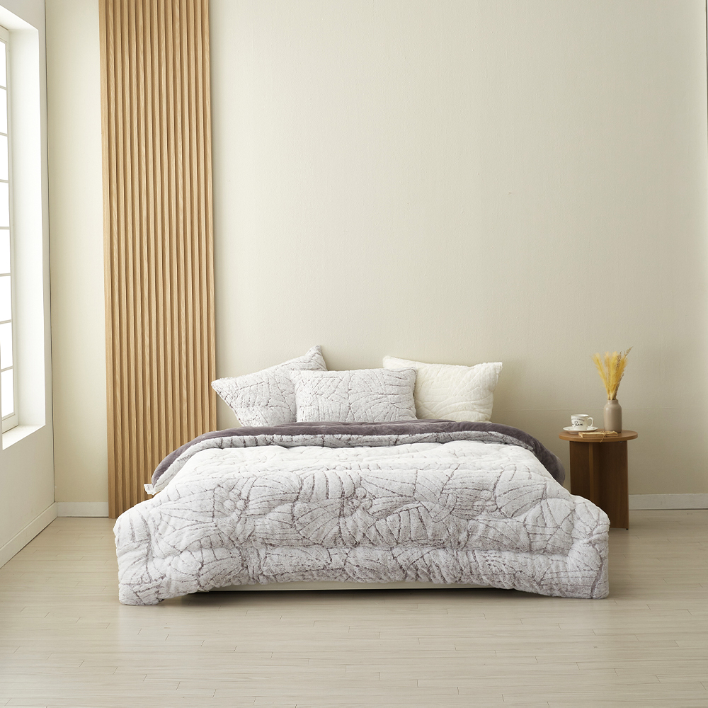 집앤콕 프리미엄 극세사이불 두꺼운 10미리 겨울 차렵이불 S