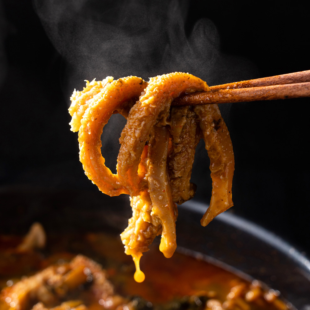 집에서먹자 곱창전골 곱이고운 푸짐한 간편조리 캠핑 시래기 소 곱창전골 1kg 상세 이미지 5