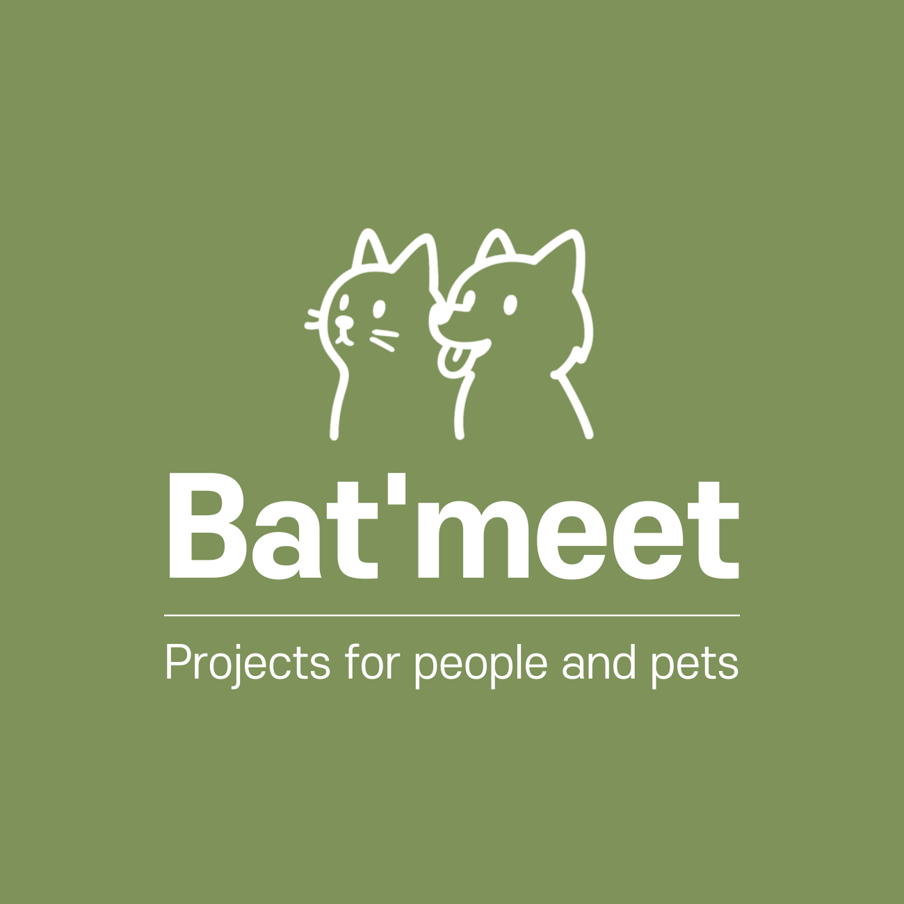 바트밋Batmeet 스토어 로고