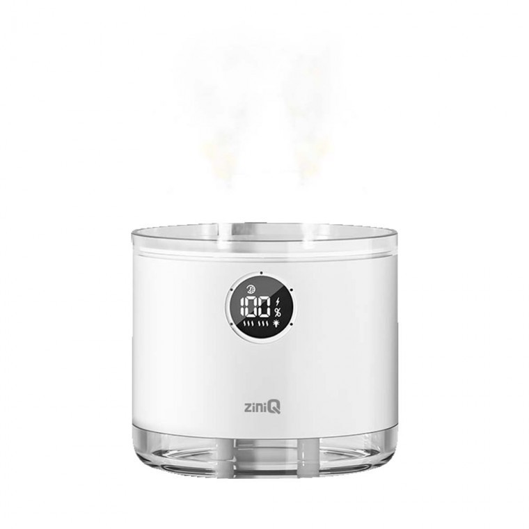 C타입 LED 무드등 듀얼 무선 가습기 저소음 침실 사무실 독서실 습기제거 7컬러 수조용량 500ml