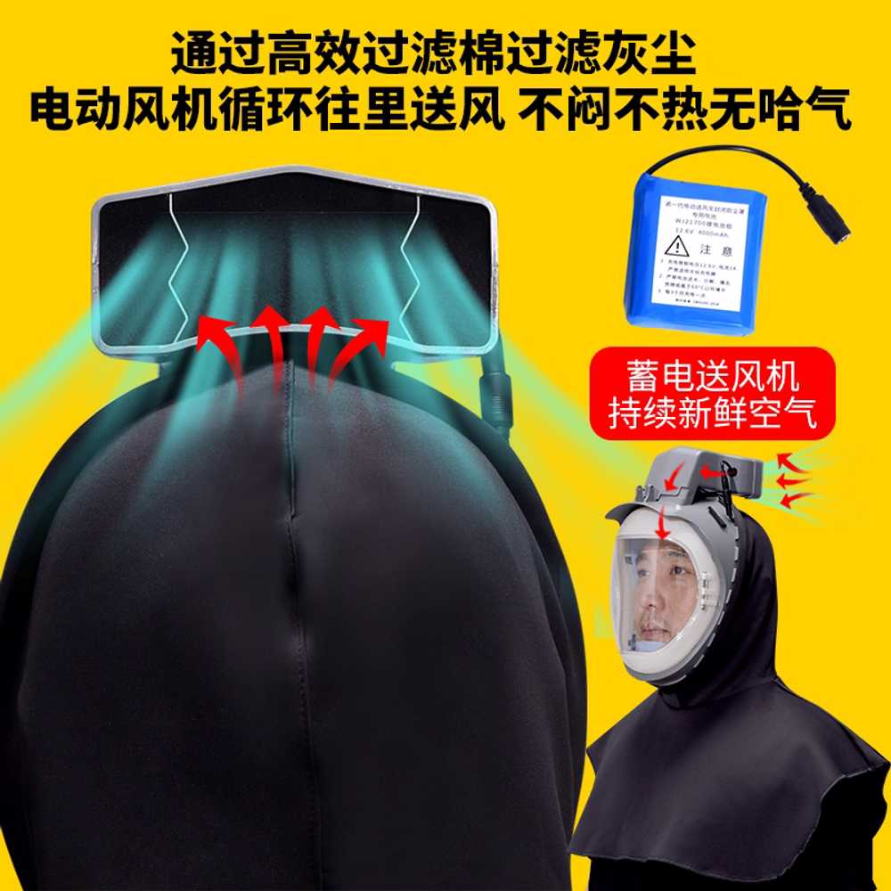 산업용 방진마스크 화산재 농약 석면 분진 필터 용접 기본형 - 상세 이미지 2