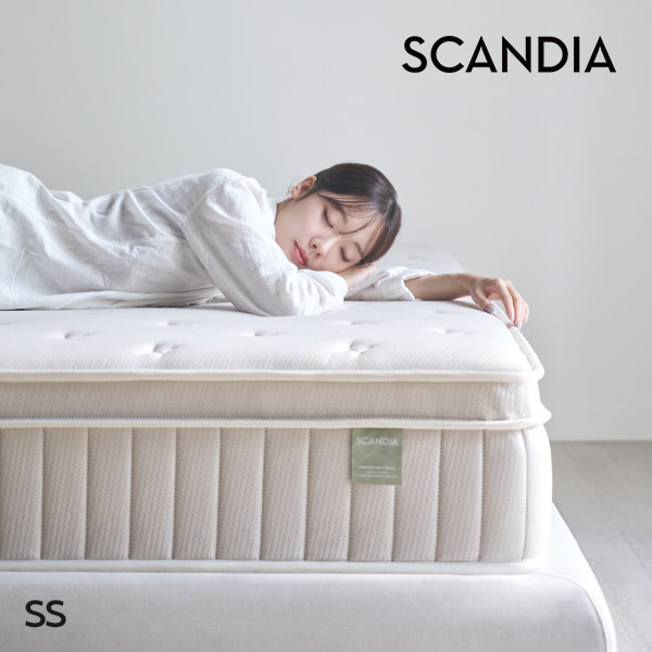 스칸디아 몰리 투웨이쿠션 유로탑 독립스프링 매트리스(SS) - 상품 이미지