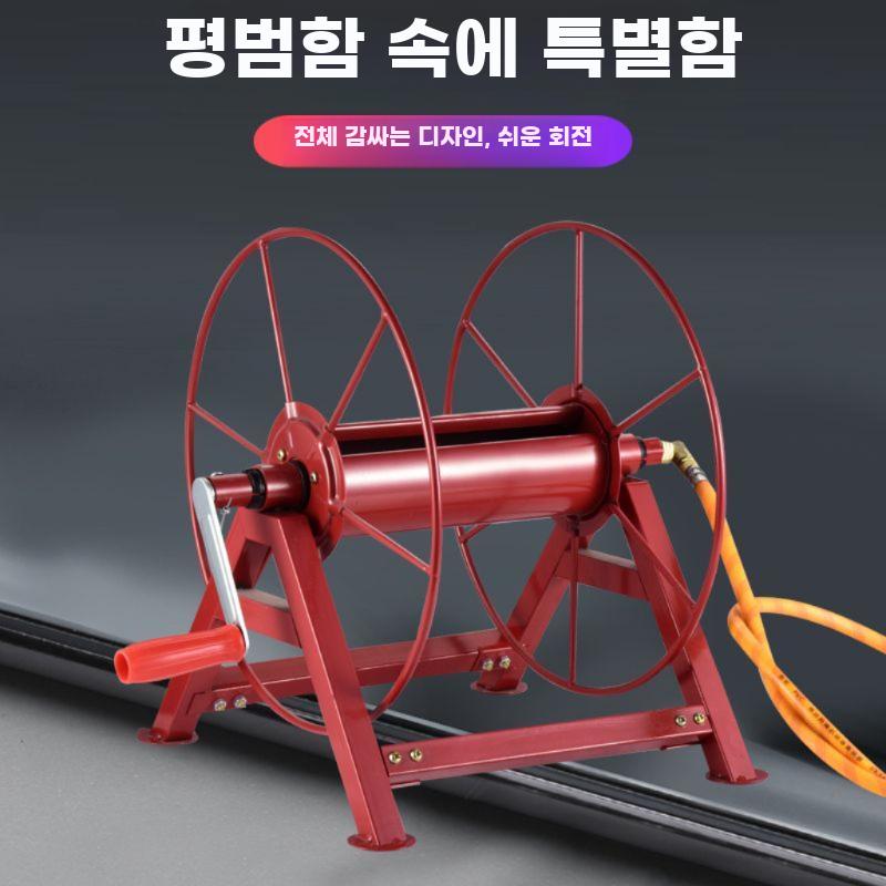 호스릴감는거 100m 권취 레드 릴 세트 200m 호스 - 상세 이미지 3