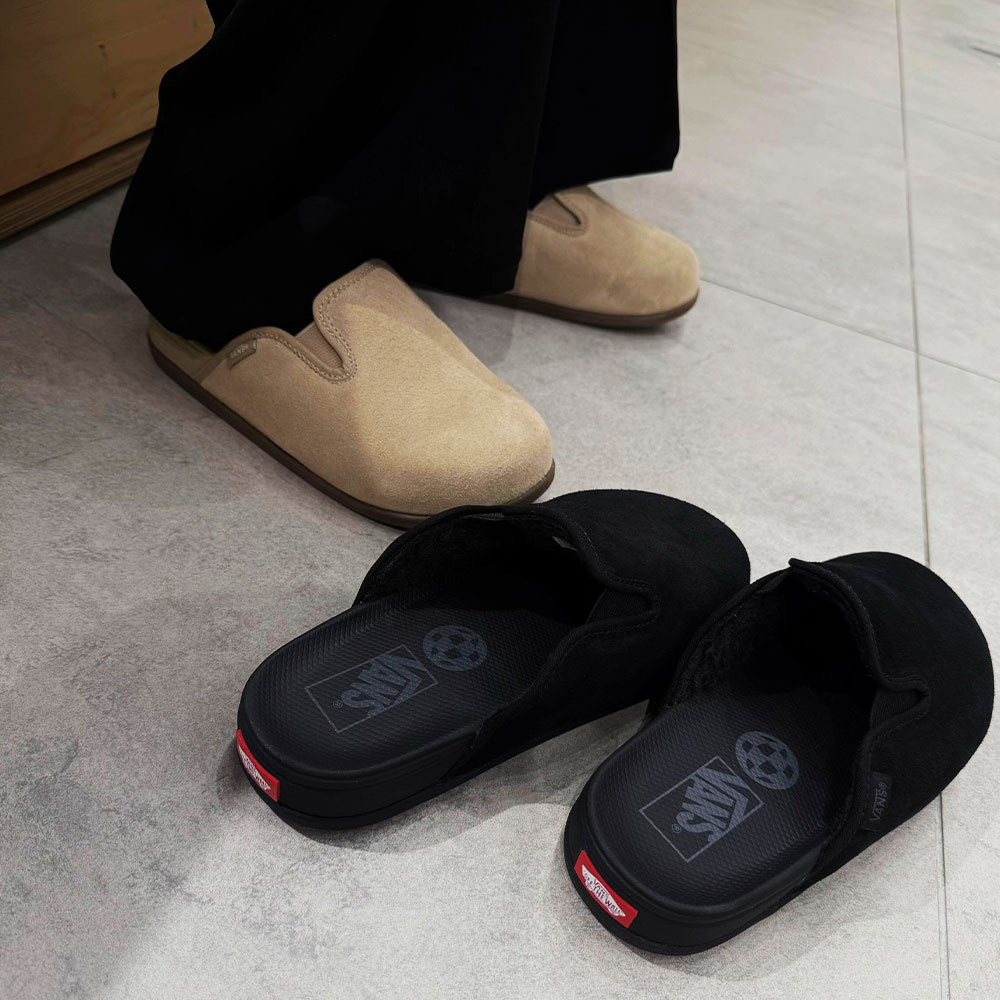 반스 하버 뮬 블로퍼 겨울 슬리퍼 털 스웨이드