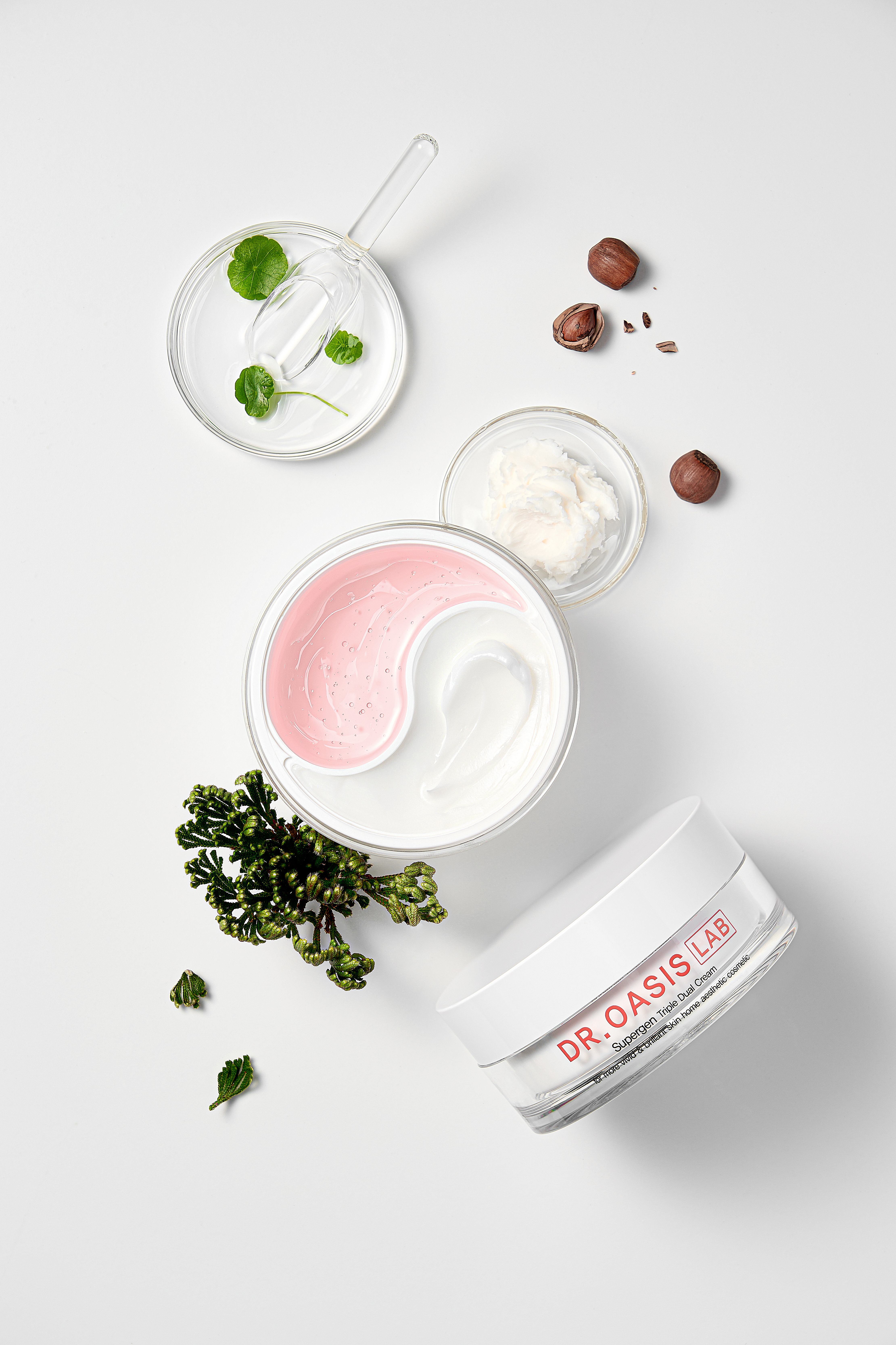 [DR.OASIS LAB] 슈퍼겐 트리플 듀얼 크림 수분 탄력 맞춤케어 50g+50g - 상세 이미지 3