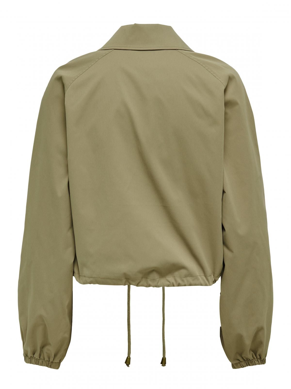 온리 테크니컬 크롭 스트링 재킷 15308910_107 GREY / COVERT GREEN - 상세 이미지 5