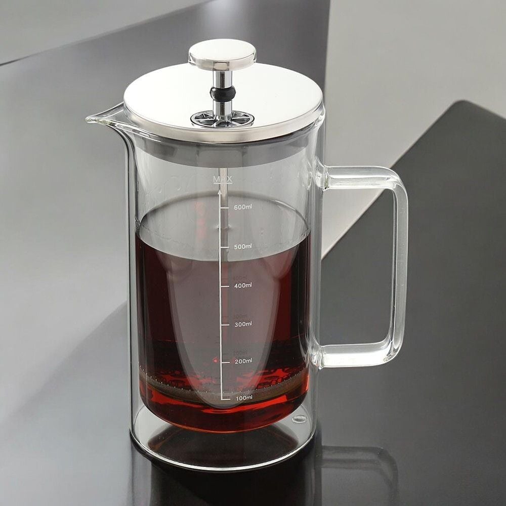 게더릭 이중 내열유리 프렌치프레스 (650ml) - 상품 이미지