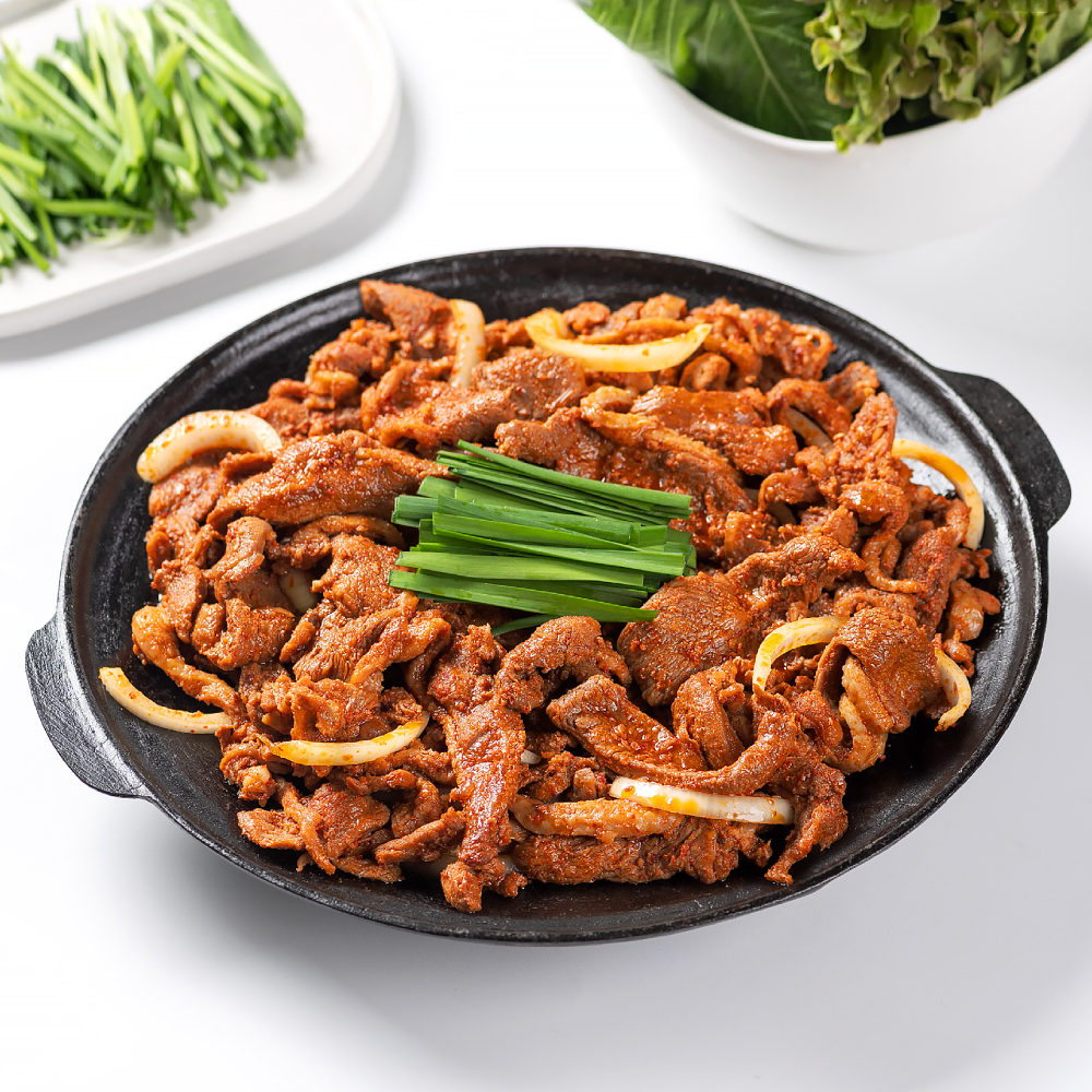 양념 오리불고기 오리 주물럭 생 오리고기 캠핑음식 오리로스