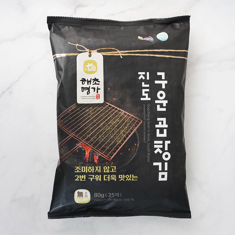 메가마트 진도 구운 곱창김 25매 - 상품 이미지