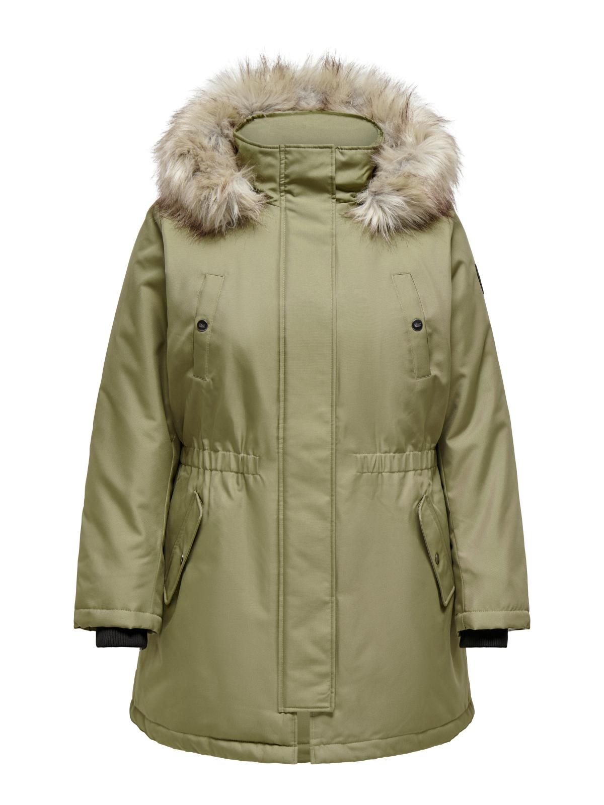 온리 테크니컬 후드퍼 롱파카 빅사이즈 15185999_1905_889536 BROWN / ALOE - 상품 이미지