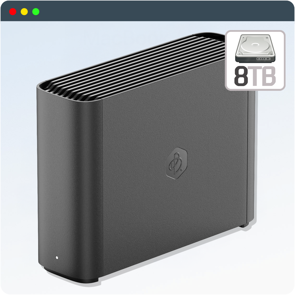 시놀로지 나스 BeeStation BST170-8T 백업 외장장치 클라우드 스토리지 8TB - 상품 이미지