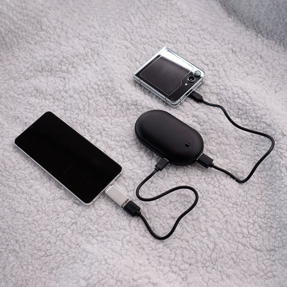 3+1 애니클리어 고속충전 전기손난로 겸용 보조배터리 휴대용 손난로 HOT3Q