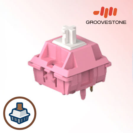 엠스톤 [55개] 그루브스톤 코랄 V2 45G 스위치 축 키보드 택타일 갈축